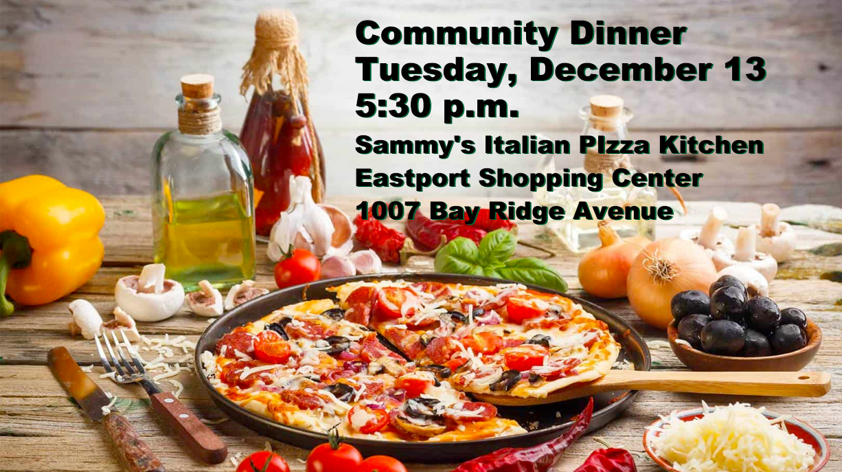 Community Dinner at Sammy's